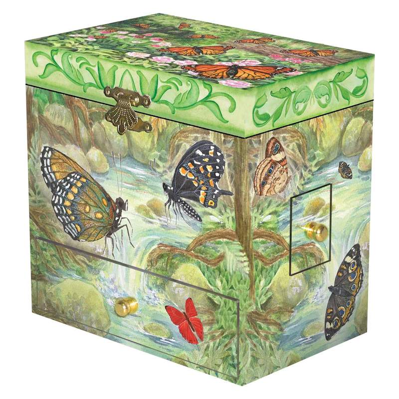 Jewellery Box (Music Box) butterfly