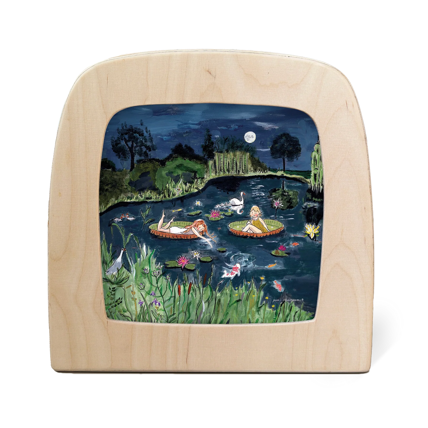 Toverlux Silhouette | Gwen's Illustrations | Magical Pond