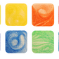Apiscor Stick Crayons (pack of 8) Waldorf colours