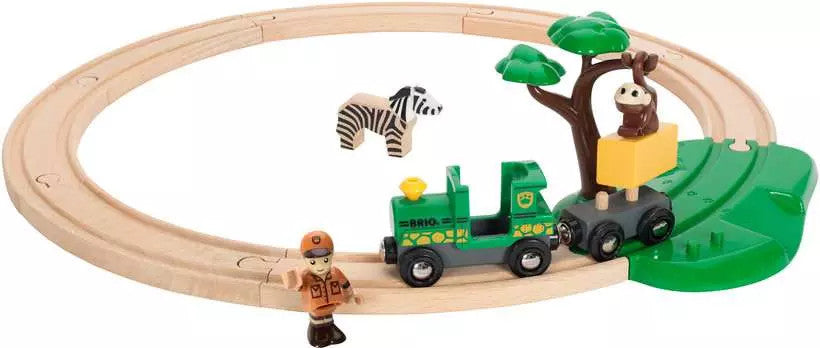 Damaged box Brio World Safari Railway Set