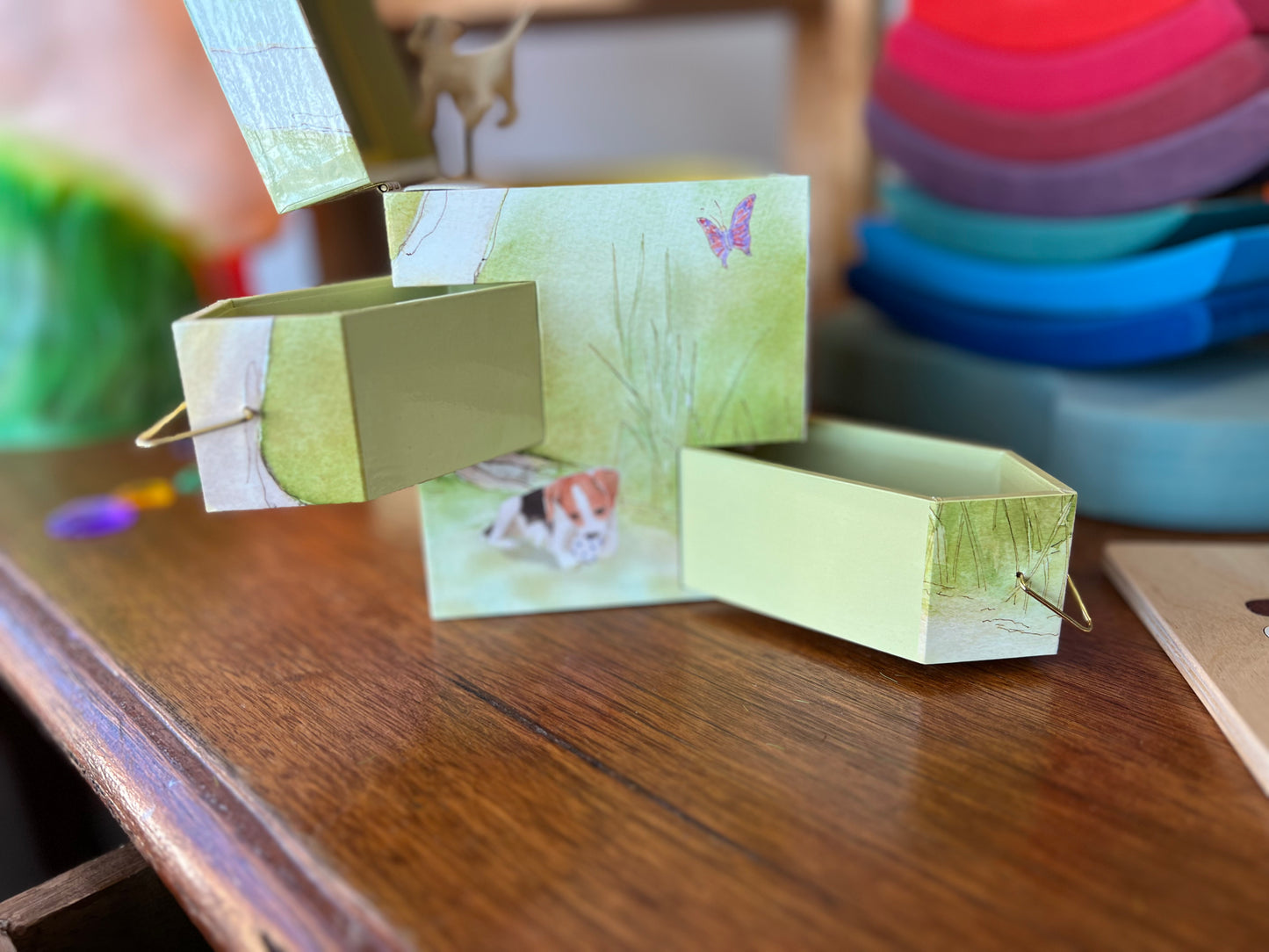 Jewellery Box (Music Box) Puppy Love