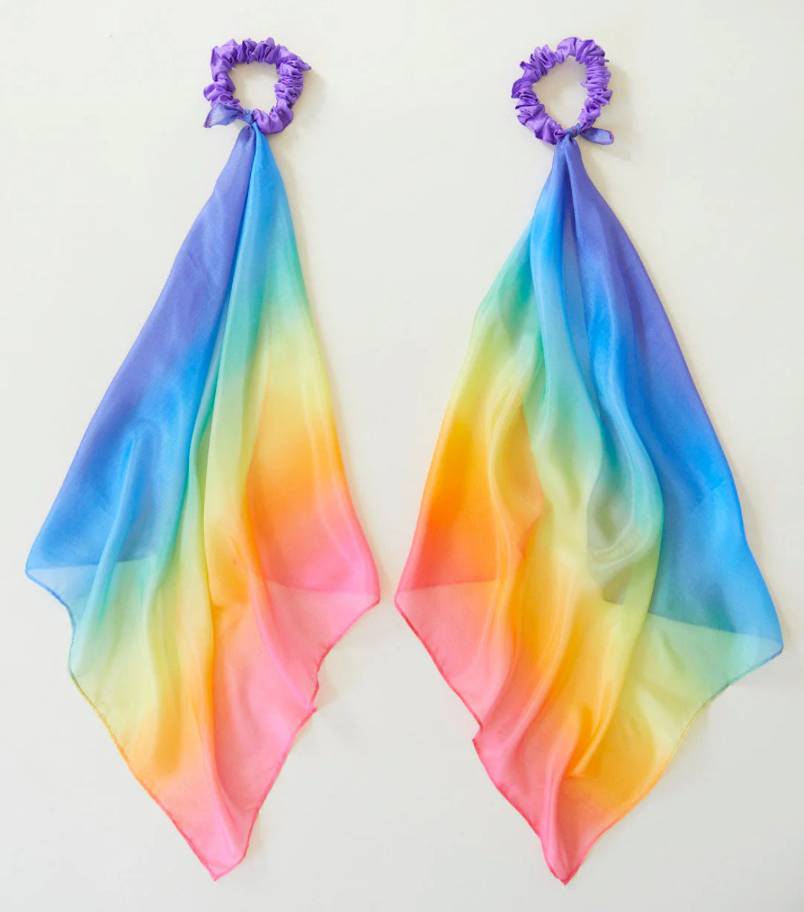 Sarah's Silks Wrist Streamers (Rainbow)