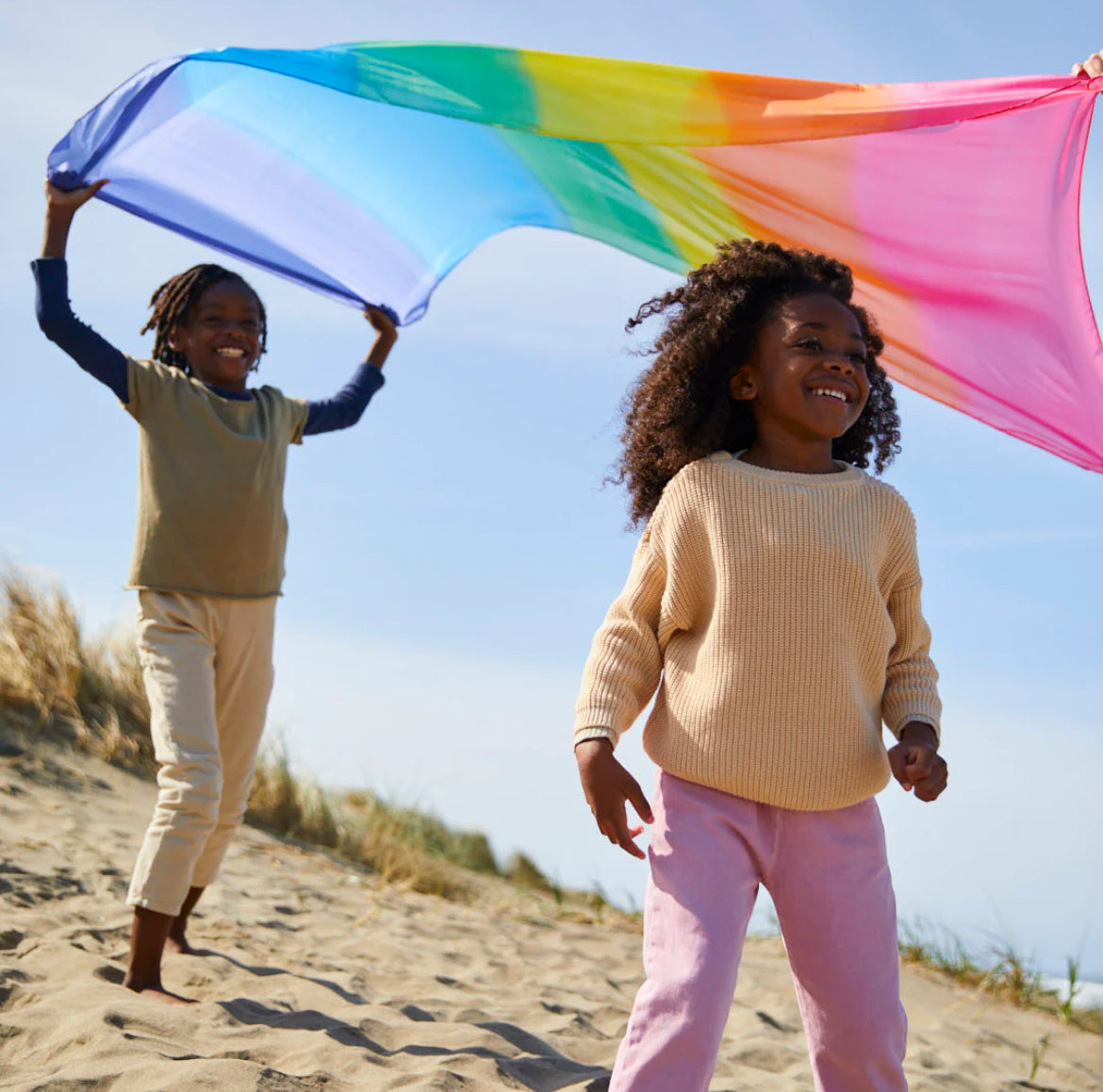 Sarah's Silks Giant Playsilk (Rainbow)