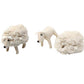 Felt sheep with removable coat