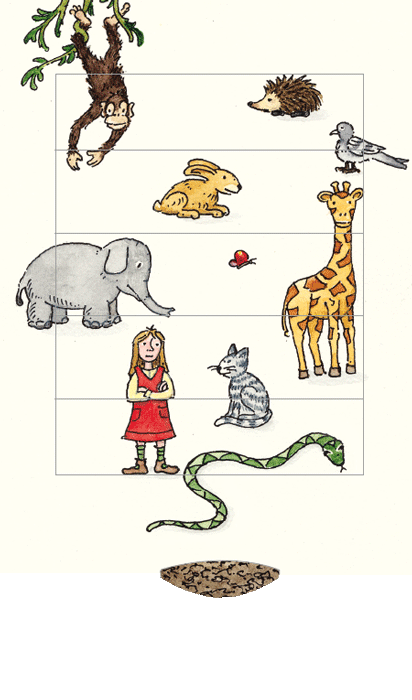 Greeting Card - Animal friends