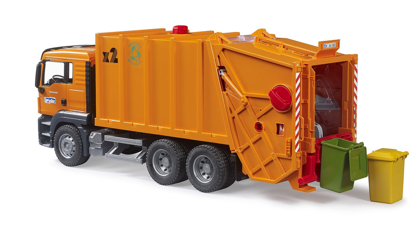 Bruder Commercial MAN TGS Garbage truck (orange)
