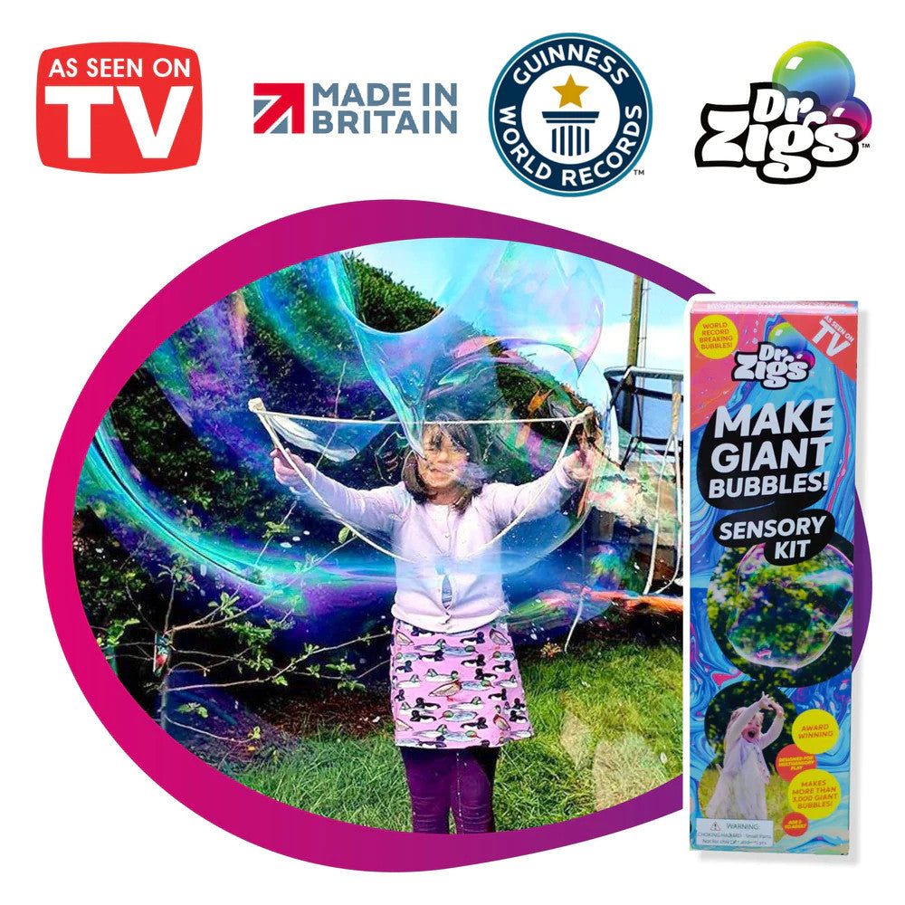 Damaged box - Dr Zigs Sensory Bubble Kit