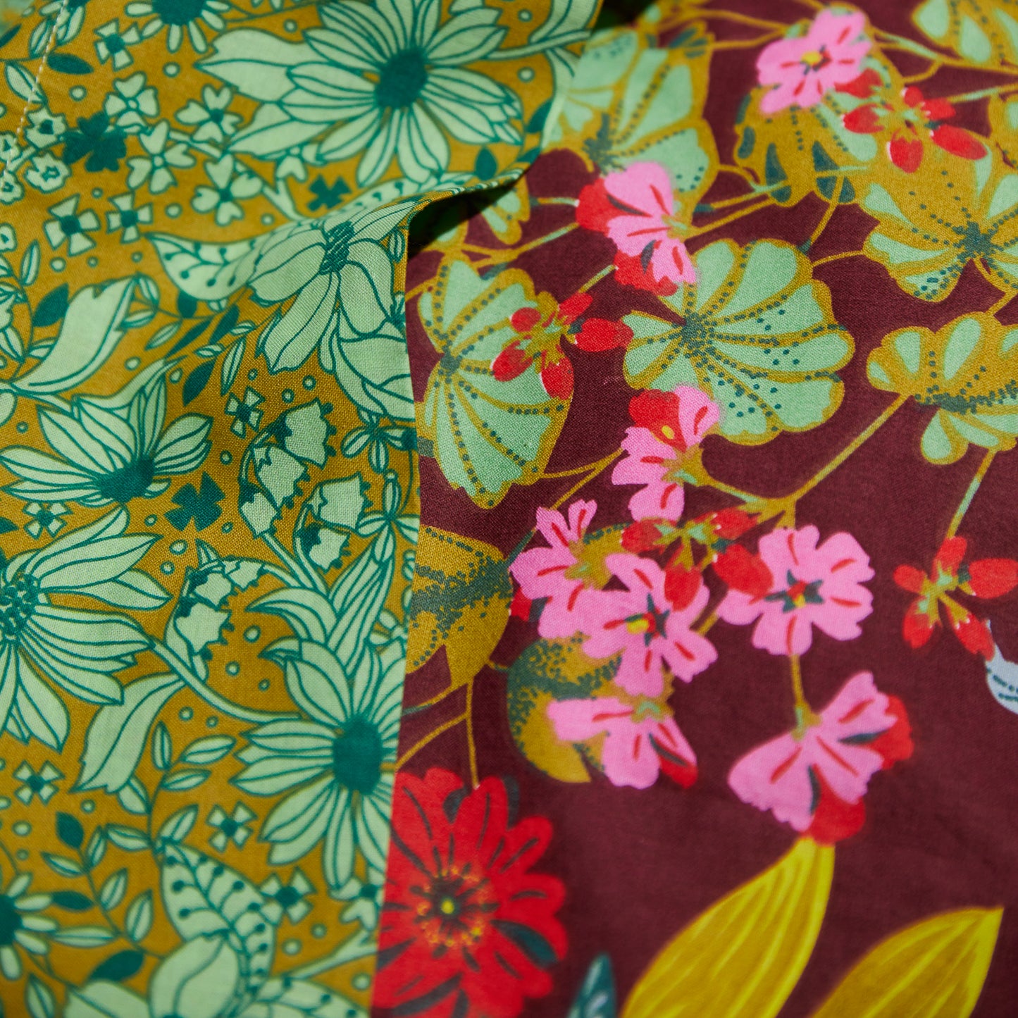 Genevieve | Cotton Cot Sheet (Mahogany)