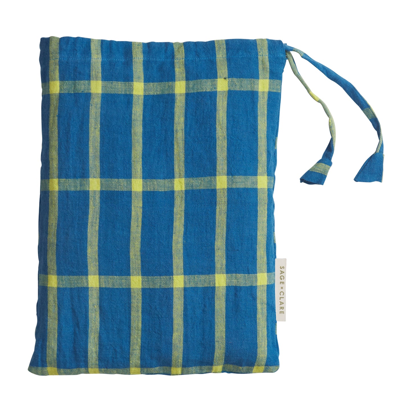 Remi | Linen Cot Sheet (Capri)