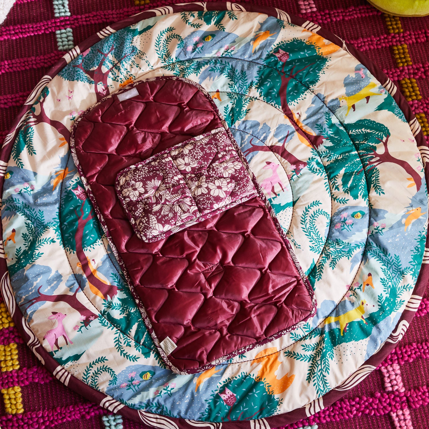 Evette | Change Mat | Mahogany