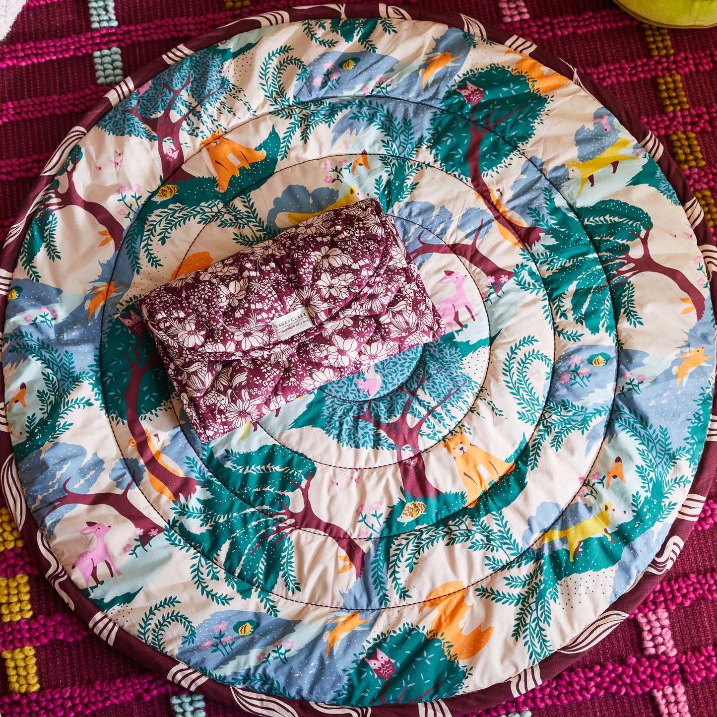 Evette | Change Mat | Mahogany