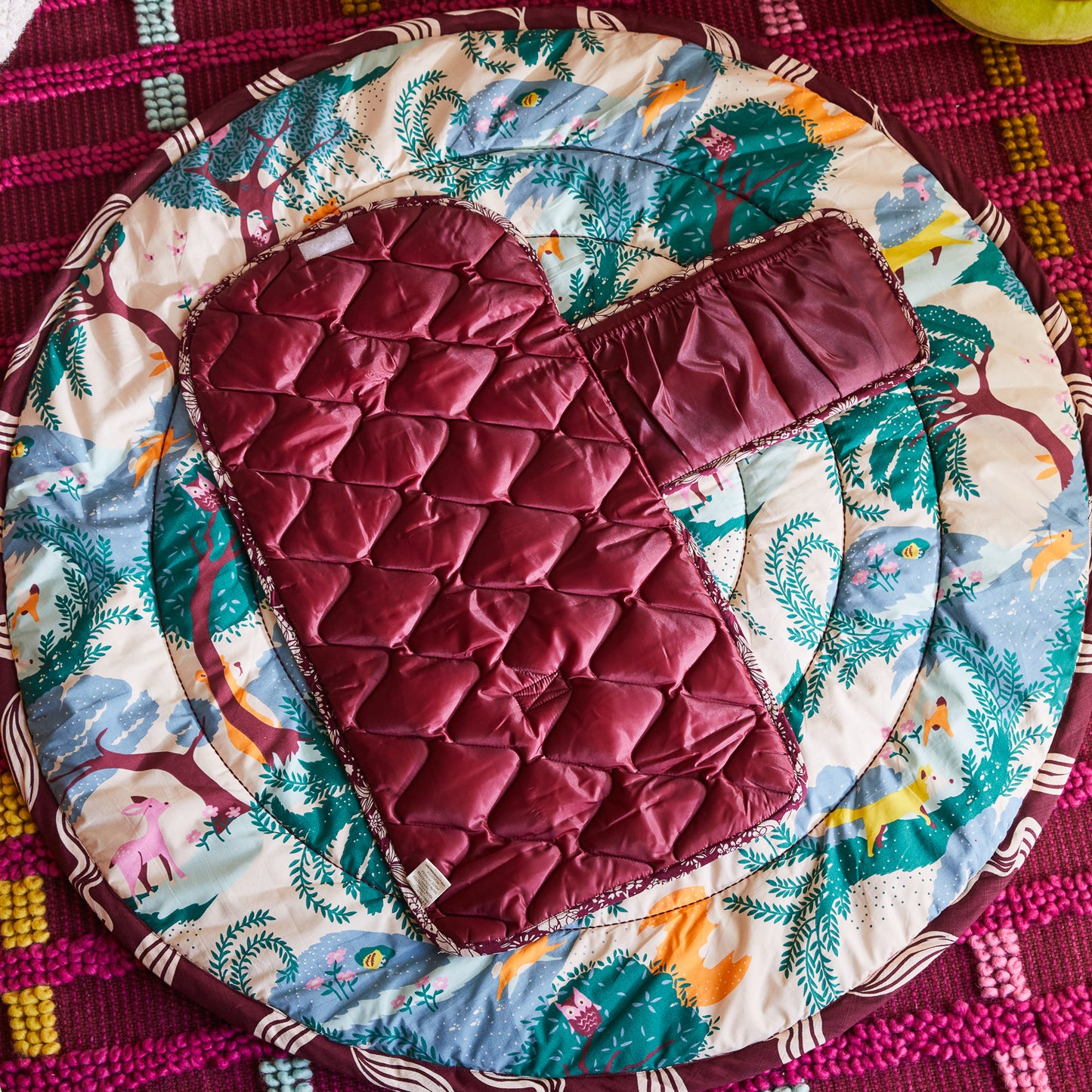 Evette | Change Mat | Mahogany