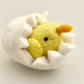 Felt Chicks in Eggs