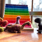 Set of 5 Felt Dinosaurs